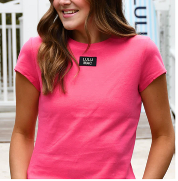 LuLu Mac Baby Doll Top | Hot Pink