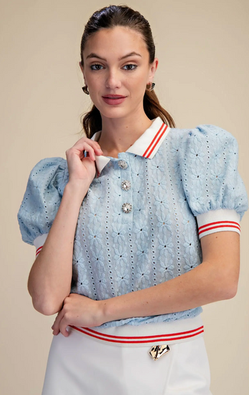 The Lace Detailed Top