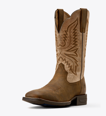 Ariat Brush Creek Wide Square Toe Cowboy Boot #10074181