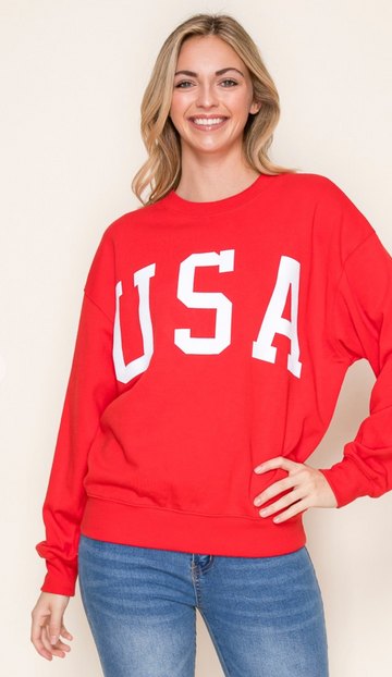 Usa Graphic Sweatshirt