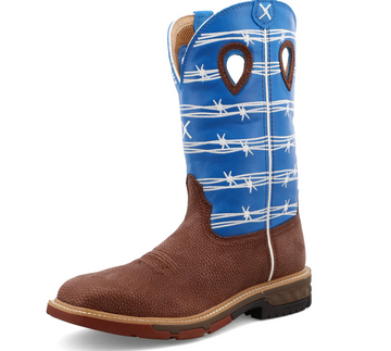 Men's 12" Western Work Boot Style: MXBA001