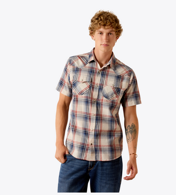 Ariat MNS Retro Haines Fitted Snap Shirt
