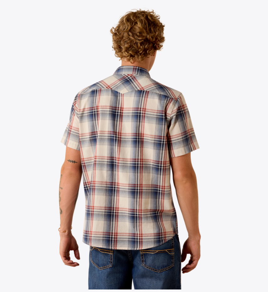 Ariat MNS Retro Haines Fitted Snap Shirt