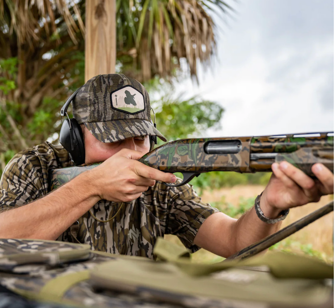 Flydown Camo Trucker Hat