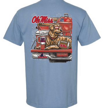 Ole Miss Tumbler Lab T-Shirt