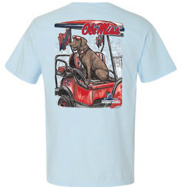 Ole Miss Brown Lab T-Shirt