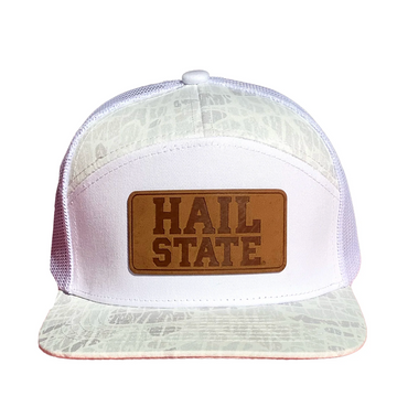 Msu Camo Hail State Leather Patch 7P