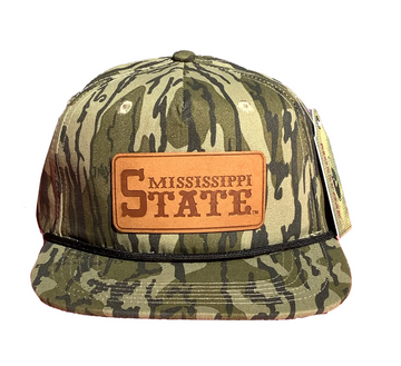 Msu Camo Ms State Leather Patch Rope