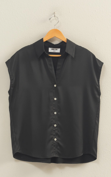 Flattering Satin Blouse