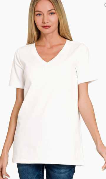 The Basic V-Neck Shirt