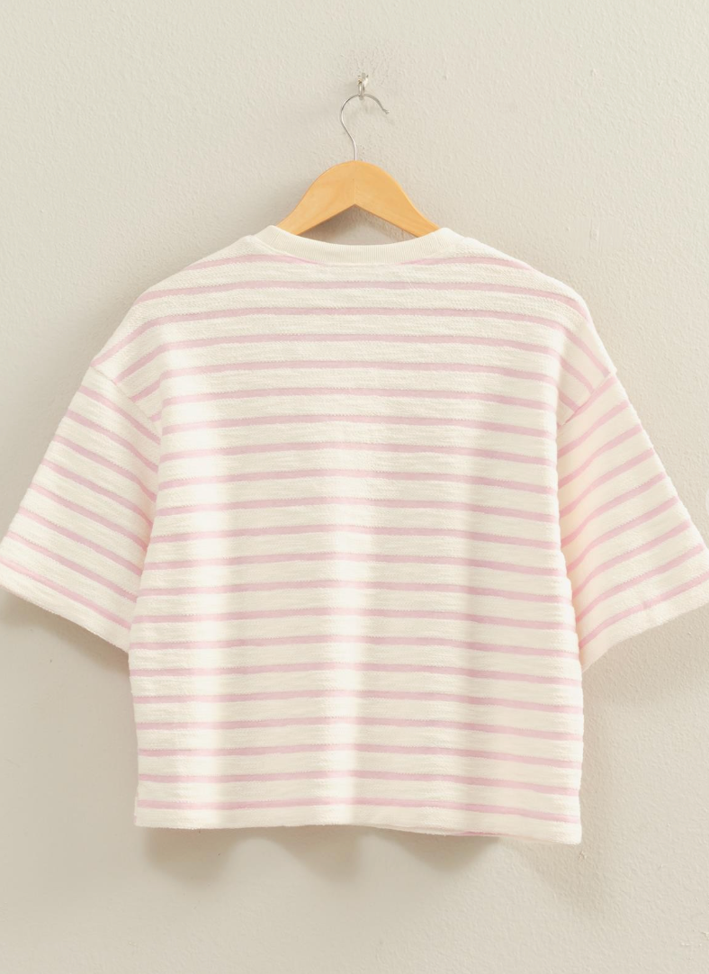 Striped Terry Set