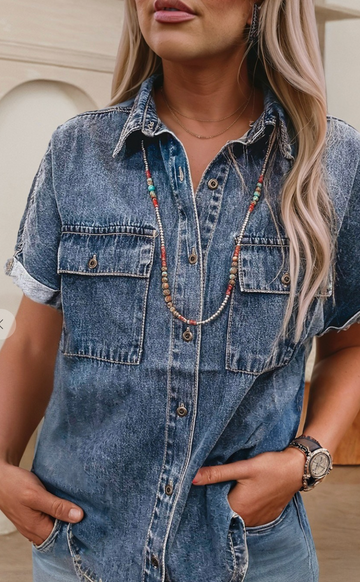 Classic Denim Top