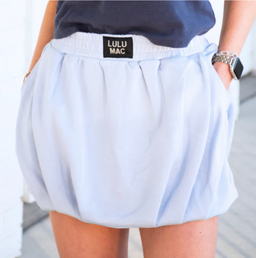 LuLu Mac Bubble Skort | Light Blue