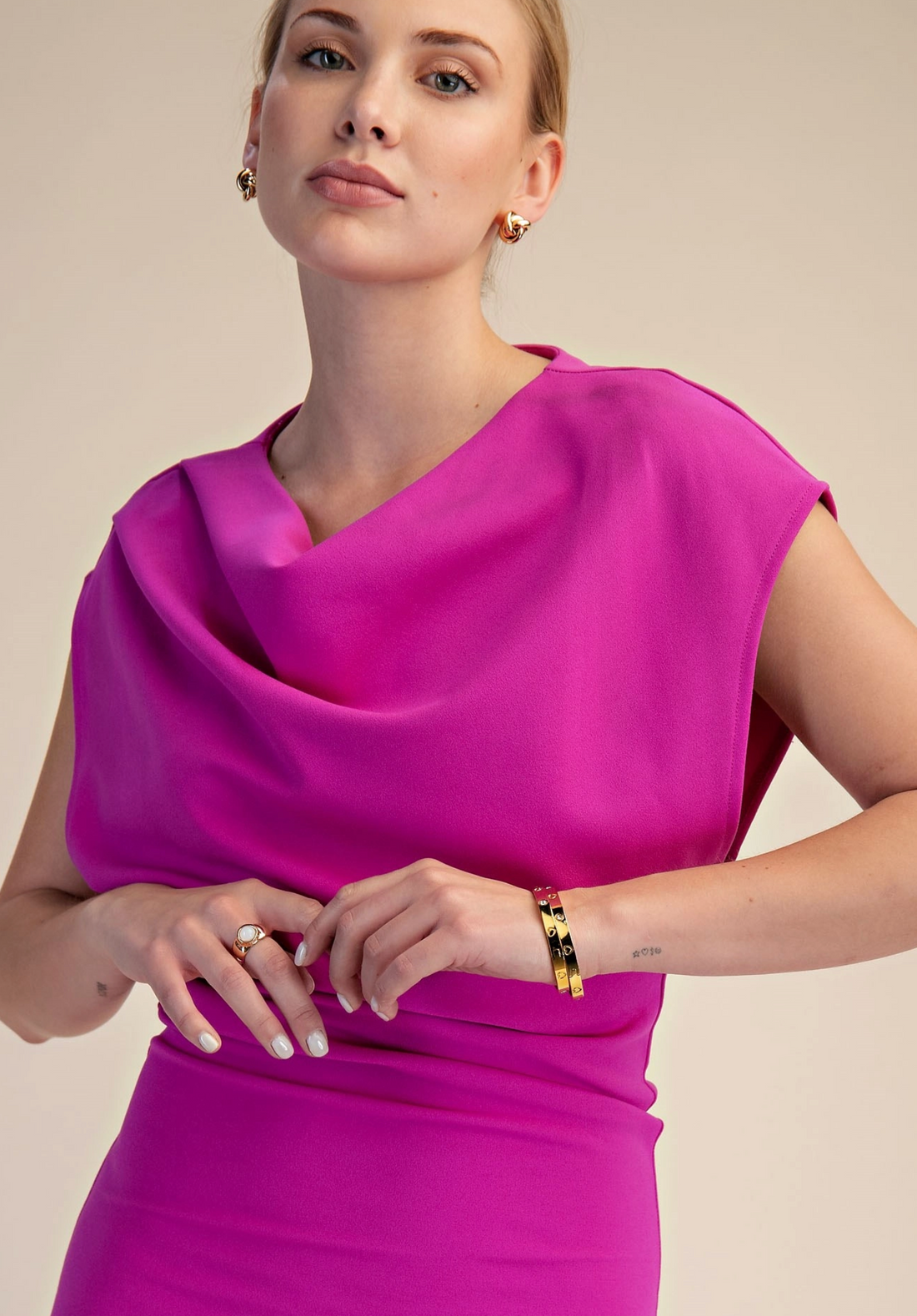 Beautifully Draped Dress