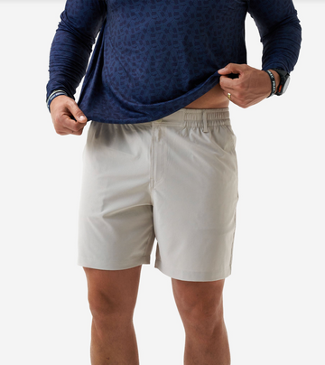 Everyday Short - Light Khaki - Old Glory Pocket