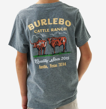 Youth Burble Cattle Ranch T-Shirt