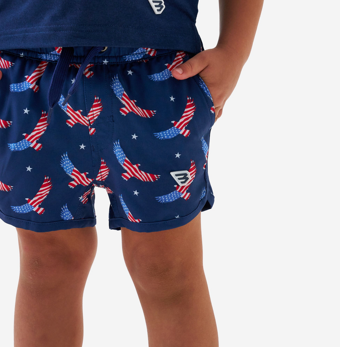 Youth Swim Trunks - USA Eagle