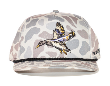 Diving Mallard Hat - Classic Deer Camo