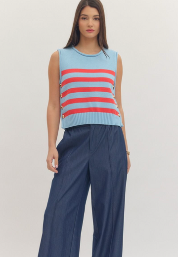 The Game Day Striped Top