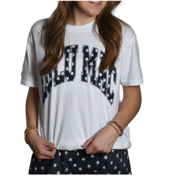LuLu Mac Stars T-Shirt - Navy