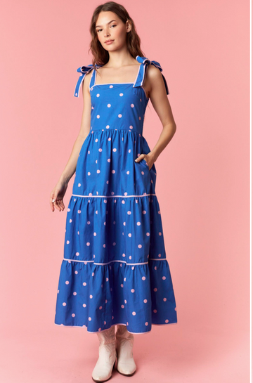 Playful Polka Dot Dress