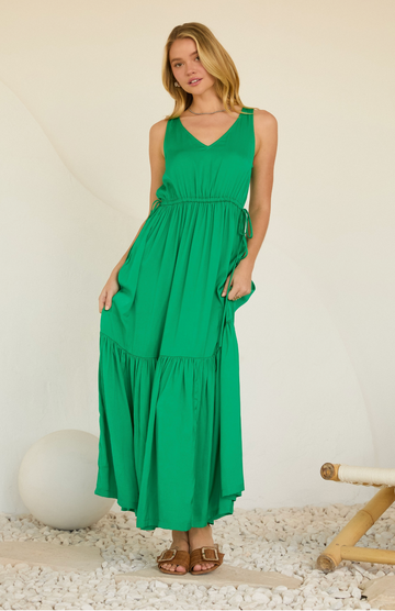 Gorgeous Maxi Green Dress