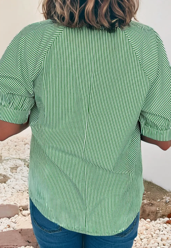 Chic Striped Blouse