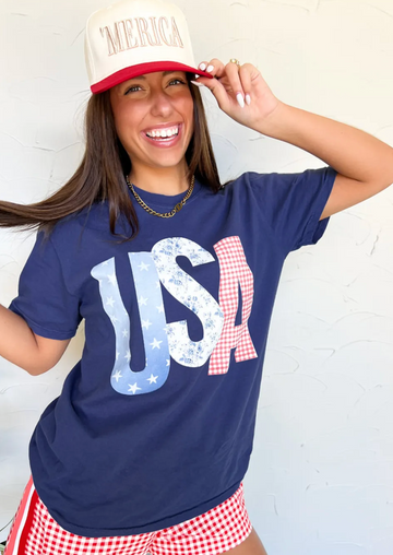 Festive 4th July Top