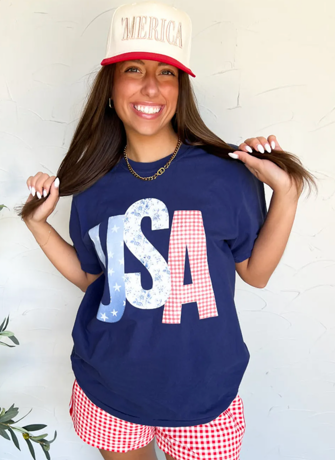 Festive 4th July Top
