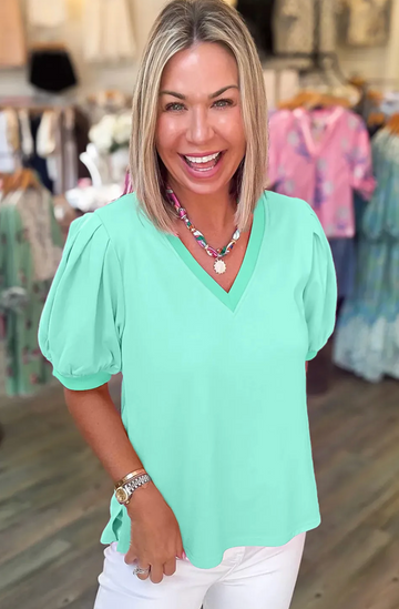 Charming Puff Sleeve Top