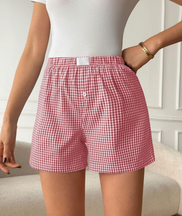 Plaid Beach Checkered Boxer Shorts