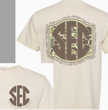 Sec Camo Back T-Shirt