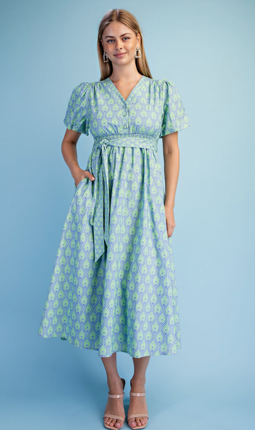 Fun Colorful Flattering Dress