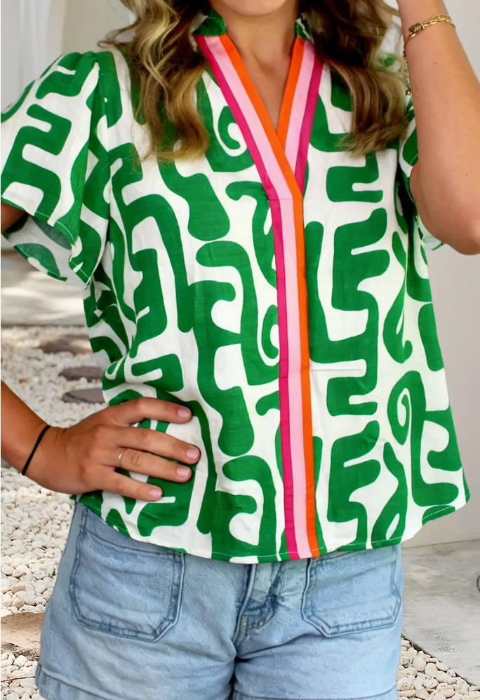 Colorblock Multi Top