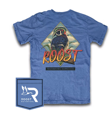 Roost Wood Duck Shield T-Shirt