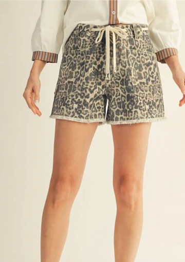 Leopard Print Short