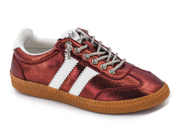 Corky's | Heads Up | Burgundy Metallic