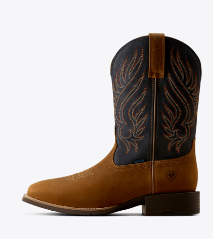 Ariat Sport Riggs Waterproof Wide Square Toe Cowboy Boot #10080270