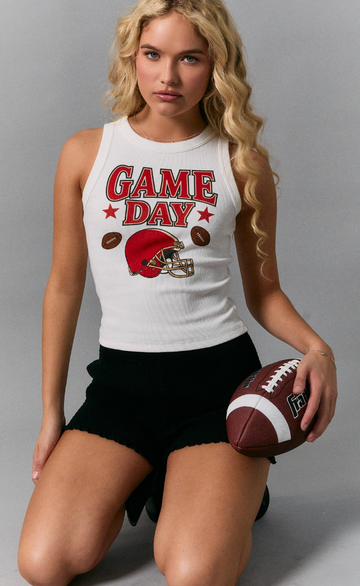 Game Day Ribbed Tank