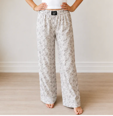 LuLu Mac Camo Pant - White