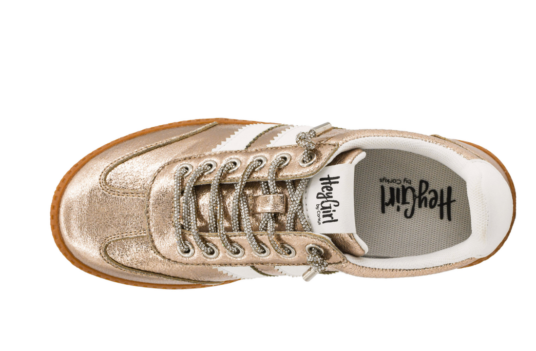 Corky's | Heads Up | Gold Metallic