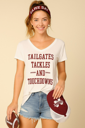 Tailgates Tackles And Touchdown T-Shirt