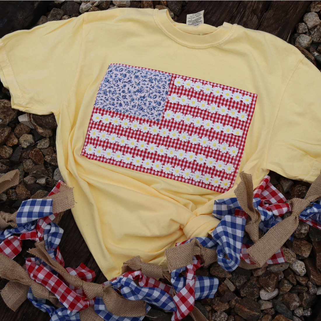 Flag America USA Patriotic 4th of July T-Shirt
