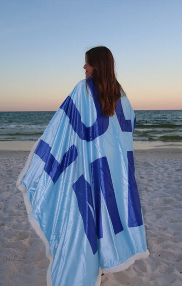 Lulu Mac Blanket - Blue