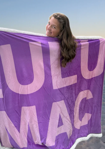 LuLu Mac Blacket- Purple