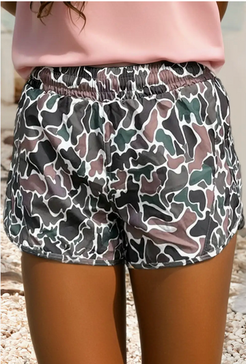 Athletic Camo Shorts