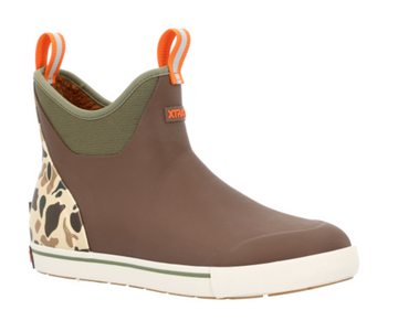 Men's Outdoors Fleece Lined Ankle Deck Boot #XMADBC90