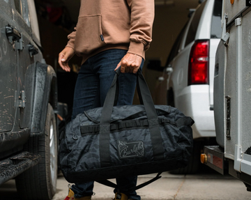 BURLEBO Duffle - Black Camo