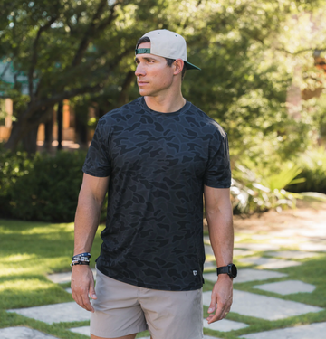 Go To Tee - Black Camo