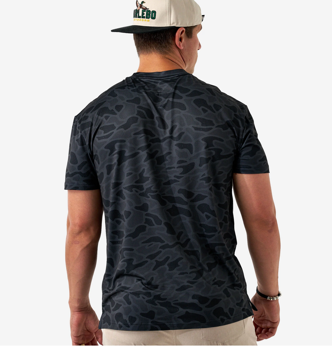Go To Tee - Black Camo